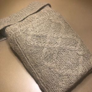 Preview Collection Petites Dusty Green Mohair wool sweater t-neck S 6-8